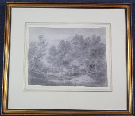 Doctor Thomas Monro (1759-1833) Rustic landscapes, largest 11 x 14in.